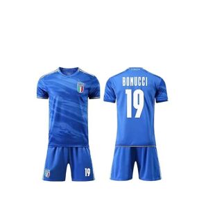 23-24 Italiens landshold Hjemme Bonucci No.19 Fodboldtrøje T-shirt 22