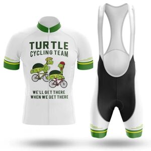2023 Team Cykeltrøje Sæt Sommer Kortærmet Åndbar MTB cykel Cykeltøj Maillot Ropa Ciclismo Uniform Suit Photo Color-1 Asian Size -4XL