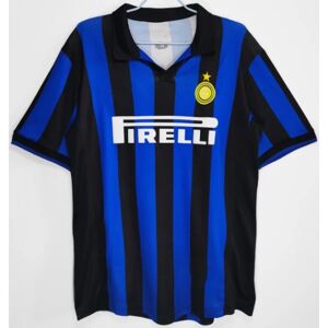 Galaxy 98-99 sæson Inter Milan hjemme retro trøje T-shirt Vidic NO.15 L