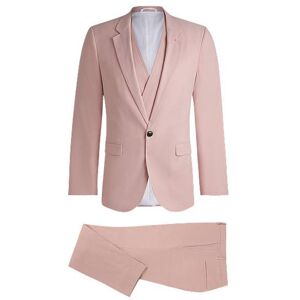 HUGO Extra-slim-fit suit in a lightweight cotton blend