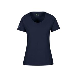 Trigema Damen Biobaumwolle 539201 T-Shirt, Blau (Navy C2C 546), S