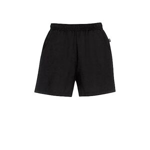 Trigema Men's shorts made from 100% cotton, black