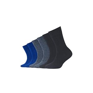 Camano Unisex Socks, Multicoloured Blue (Blue 30)