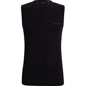 FALKE ESS Men Warm Close Fit singlet, Size XXL, Black, polyamide mix Sweat wicking, fast drying, protection in mild to cold temperatures