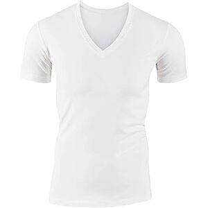 CALIDA Evolution Men's Cotton T-Shirt with Flat Seam T-Shirt White (white 001)