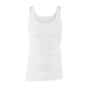 CALIDA Men's Sleeveless Vest White Weiß (weiss 001) Small