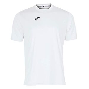 Joma Herren Kurzarm-Sport-T-Shirt Leicht und atmungsaktiv Ideal für alle Sportarten Combi XS- Weiß