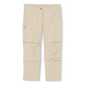 Maier Sports Trousers Yesa three sections separated with Zip for Women grey Gris Beige Size:22