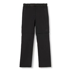 CMP Men's Zip-Off Trousers, Black, 3XL