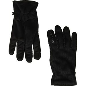 Spyder Herren Stryke Fleece Conduct Handschuhe, 017 Blk/Pol, M (333)