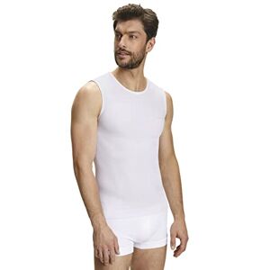 FALKE ESS Men Warm Close Fit singlet, Size XL, White, polyamide mix Sweat wicking, fast drying, protection in mild to cold temperatures