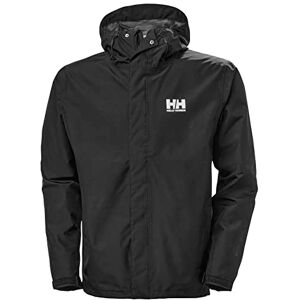 Helly Hansen Seven J Men's Rain Jacket (Seven J Jacket) Black (Black), size: xl