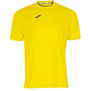 Joma Men's Short Sleeve Sports T-Shirt Lightweight and Breathable Ideal for All Sports Combi XL Yellow