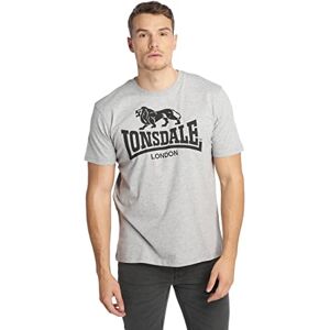 Lonsdale Herren Sport Shorts T-Shirt Promo, Grau, L