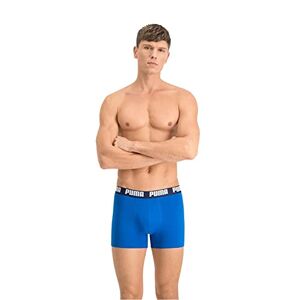 PUMA Men's Basic Boxer Shorts (Pack of 2), Blue (true blue), s
