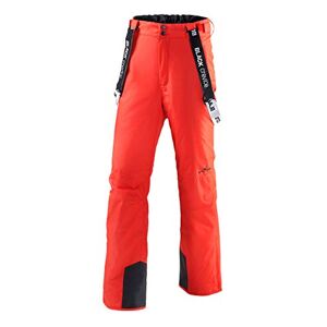 Black Crevice Men's Ski Trousers, red, 50