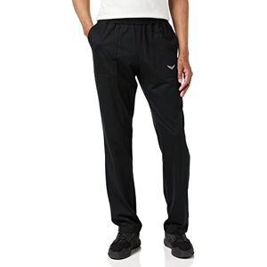 Trigema 637091 men's relaxed sports trousers ( Herren Sporthose 637091) Black (Black 008) Plain, size: xl