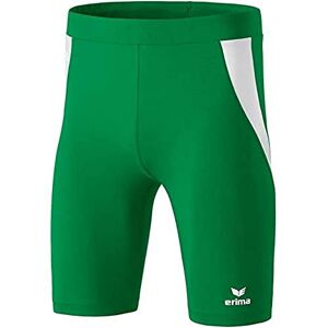 Erima Laufhose Short Tight – Men's Running Shorts green green Size:S