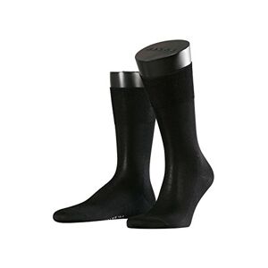 FALKE Herren Socken No. 4 M SO Seide einfarbig 1 Paar, Schwarz (Black 3000), 45-46