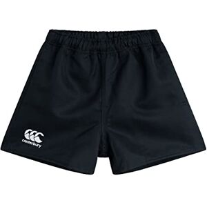 Canterbury Boy's Professional Polyester Shorts Black, Size 12