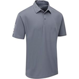 Stuburt Herren Sport Tech Polo Shirt Storm, mittel