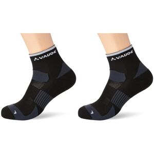 VAUDE Unisex Bike Socks Short Accessories, Schwarz, 36-38 EU