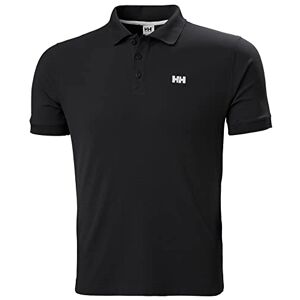 Helly Hansen Herren Driftline Poloshirt, M, Schwarz