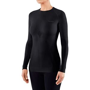 FALKE Damen Maximum warm functioneel materiaal sneldrogend thermo 1 stuk Baselayer Shirt, Schwarz (Black 3000), XL EU