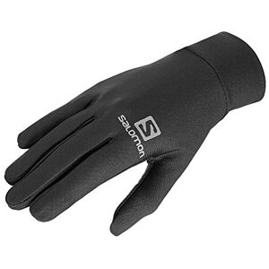 SALOMON Agile Glove Lightweight Running Gloves, Touchscreen Compatible, Unisex, black, s
