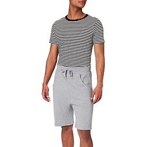 Urban Classics Herren Light Deep Crotch Sweatshorts Shorts, Grau (Grey 111), 54 (Herstellergröße: XL)