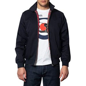 merc of London, Men's Harrington Jacket (Harrington,jacket) Blue (Navy), size: xxl