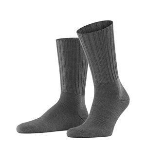 FALKE Herren Socken Nelson M SO Wolle einfarbig 1 Paar, Grau (Dark Grey 3070), 39-42