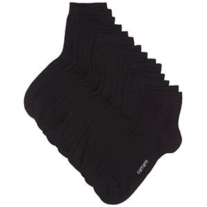 Camano Men's Calf Socks Black 7