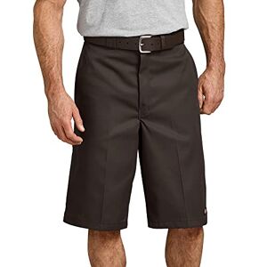 Dickies multi-pocket men's work and sports shorts, 13 inches (13in Mlt Pkt W/St) Brown (dark brown Db), size: 42
