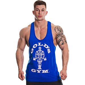 Gold's Gym Muscle Joe Premium Tank Top, blue, l