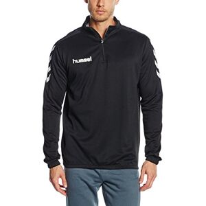 hummel Herren Core 1/2 Zip Sweatshirt, Black, S EU