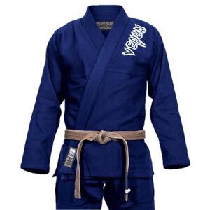 Venum Men's Contender 2.0 Kimono BJJ Gi, blue, A1.5