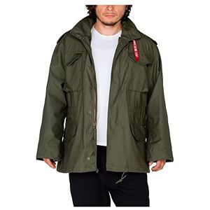 ALPHA INDUSTRIES Herren Jacke M 65, Grün (Olive 245), S