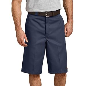 Dickies multi-pocket men's work and sports shorts, 13 inches (13in Mlt Pkt W/St) navy blue, size: 34