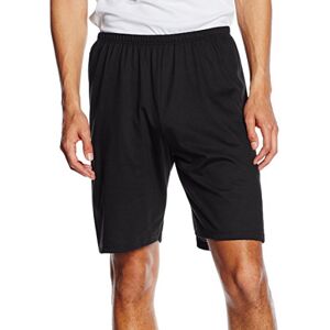 Trigema Men's Bermuda Shorts 100% Cotton, black