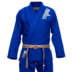 Venum Men's Contender 2.0 Kimono BJJ Gi, blue, A3