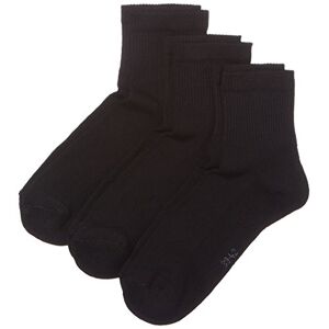 My Way Men's Calf Socks Black 7