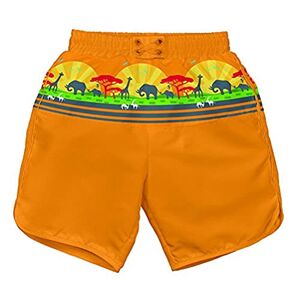 LÄSSIG Baby Swim Shorts Panel Board Shorts Sun Protection 50 Orange S IP 722154-301-42 Safari Sunset Multi-Coloured Orange Safari Sunset Size:S
