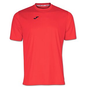 Joma Herren Kurzarm-Sport-T-Shirt Leicht und atmungsaktiv Ideal für alle Sportarten Combi M- Rot