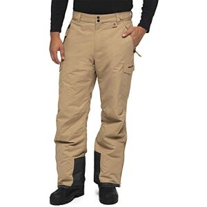 Arctix Men's Snow Sports Cargo Pants, Winter Trousers, brown, xl