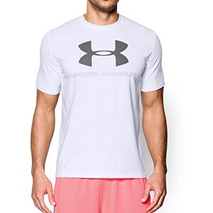 Under Armour Men's CC Sportstyle Logo Short-Sleeved Shirt, Orange, Small, white, l