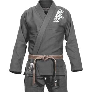 Venum Men's Contender 2.0 Kimono BJJ Gi, grey, A4