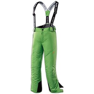 Black Crevice Children's Ski Trousers, Green, 176
