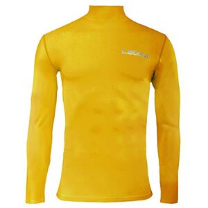 Legea Body 6 Dynamic Men's Long Sleeve High Collar Undershirt Yellow yellow Size:FR : XL (Taille Fabricant : XL)