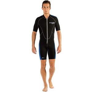 Cressi Lido Man Shorty Neoprene High Stretch 2 mm Wetsuit for Men, multicolour, XL/5